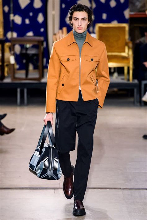 hermes men 2019 fall winter look clutch|Hermès Fall 2019 Men's Campaign .